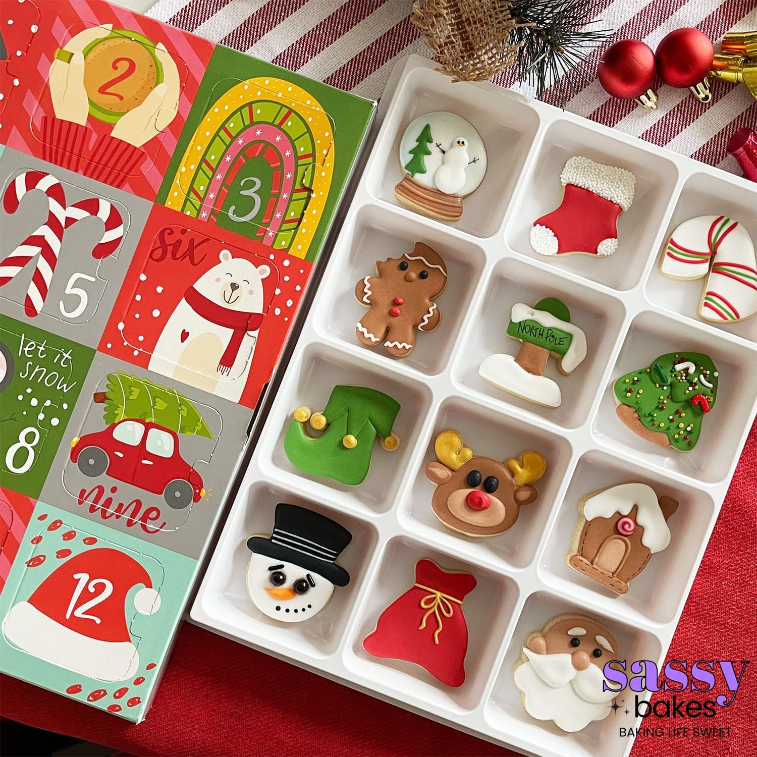 12 Day Cookie Advent Calendar