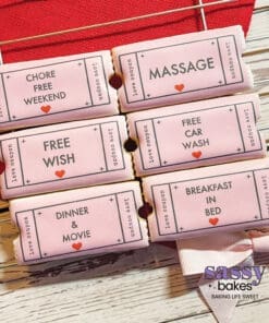 Love coupons for Valentine's Day
